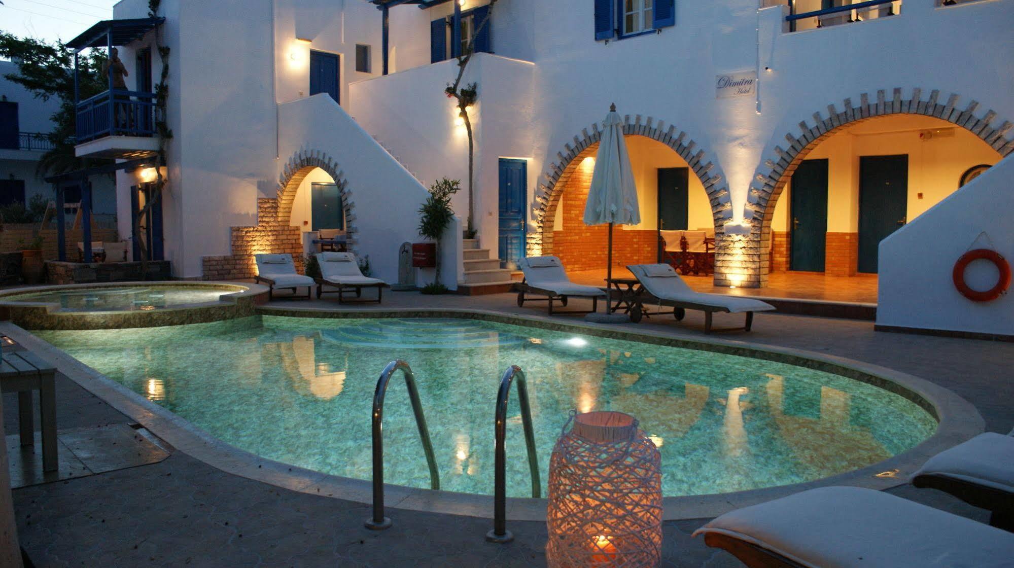 Dimitra Hotel Agios Prokopios  Exteriér fotografie